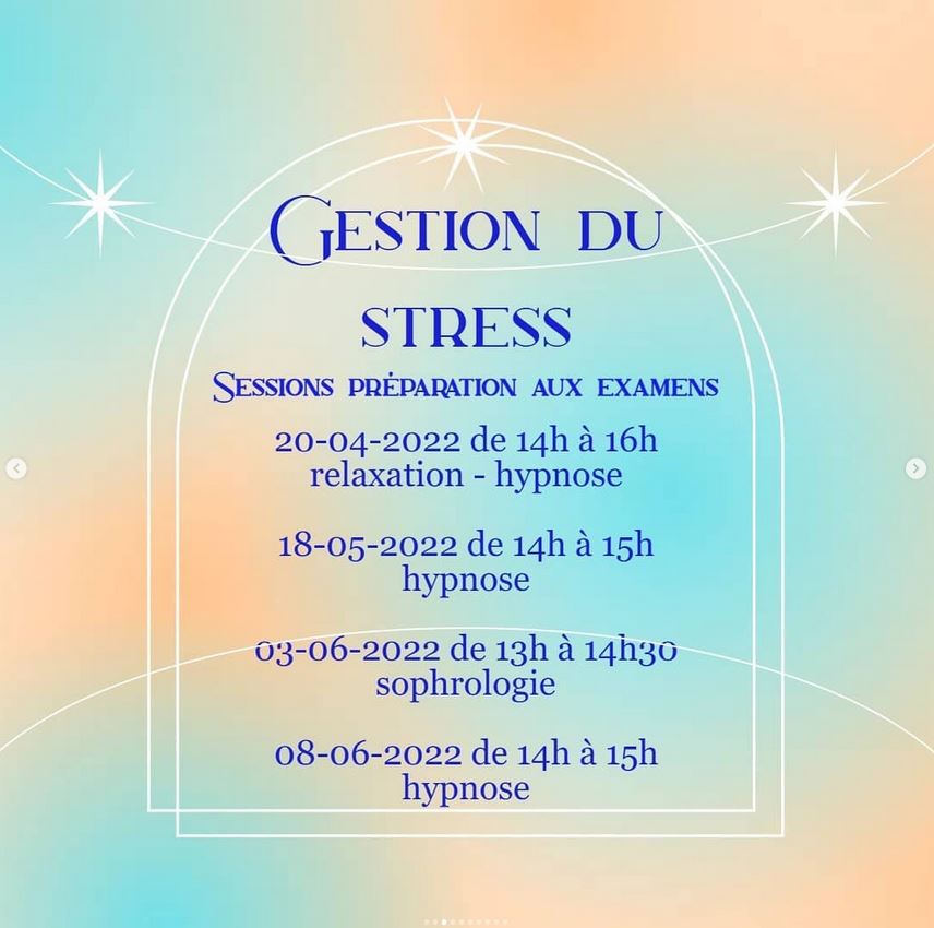 atelier gestion du stress examens ados