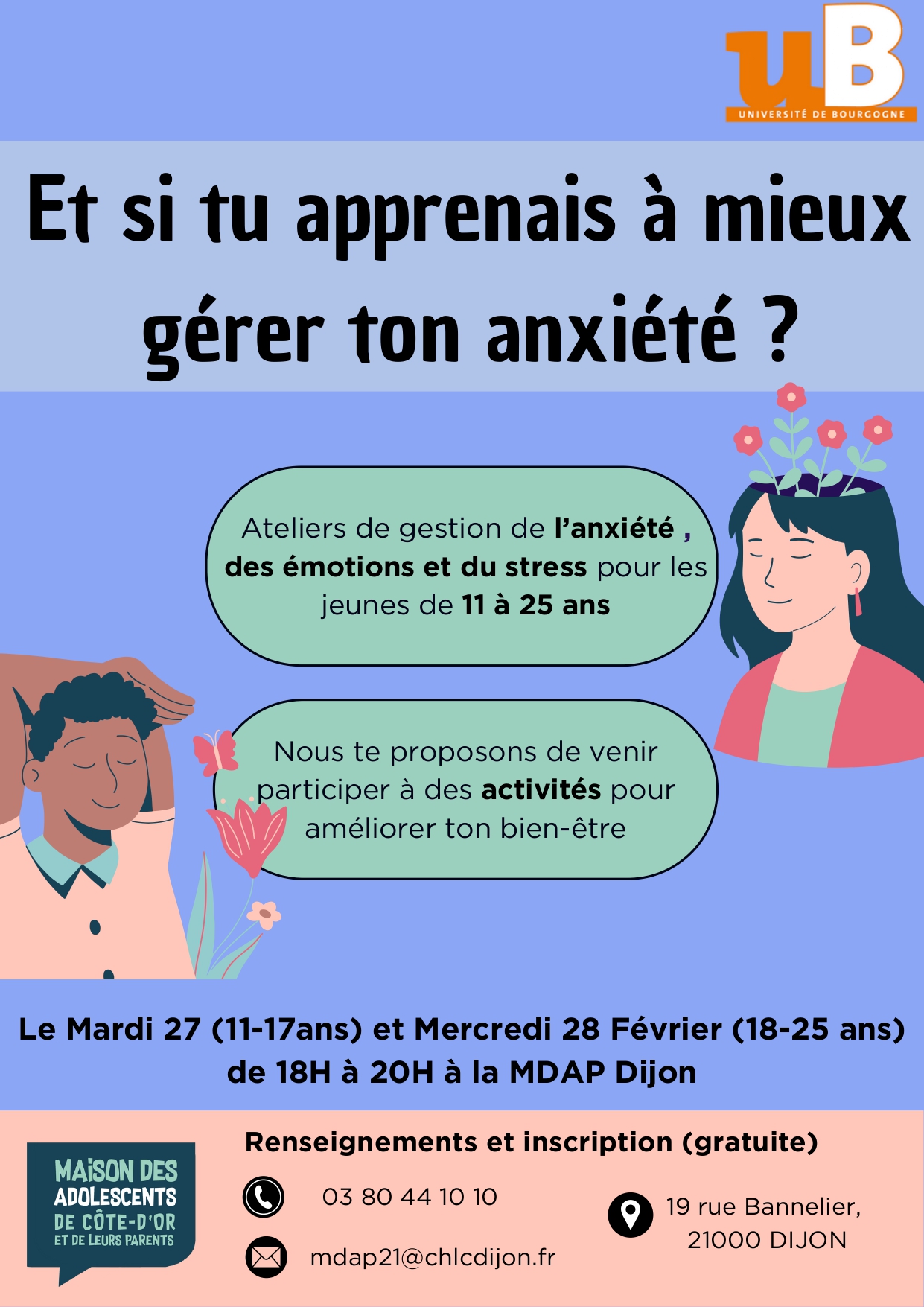 atelier gestion anxiété stress ados