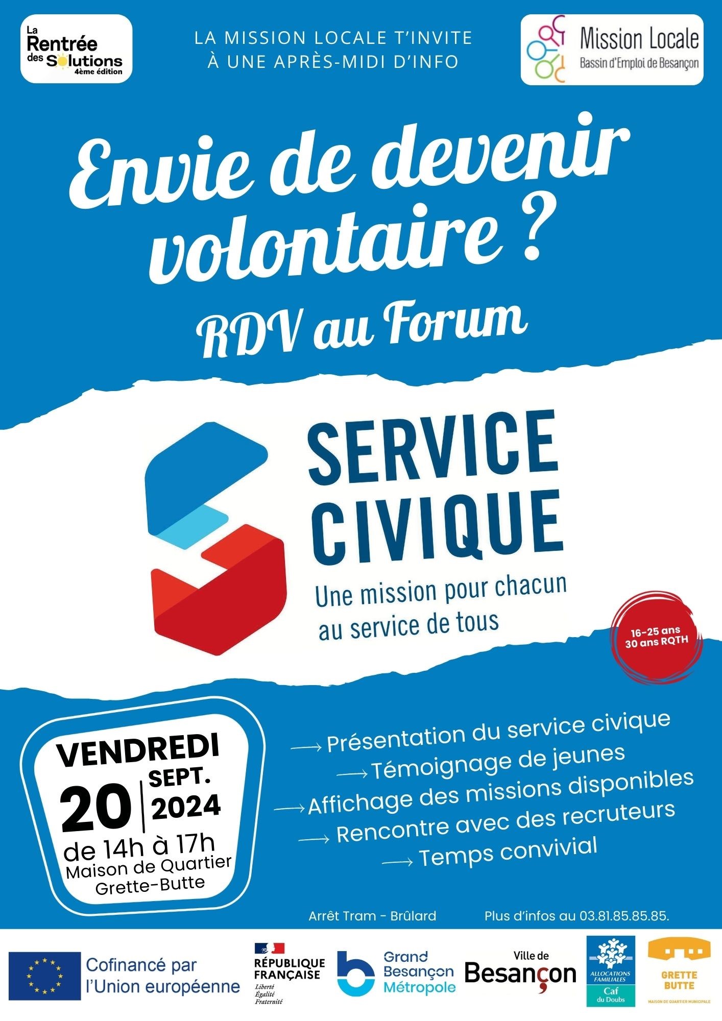 Forum Service Civique – Pass'Santé Jeunes