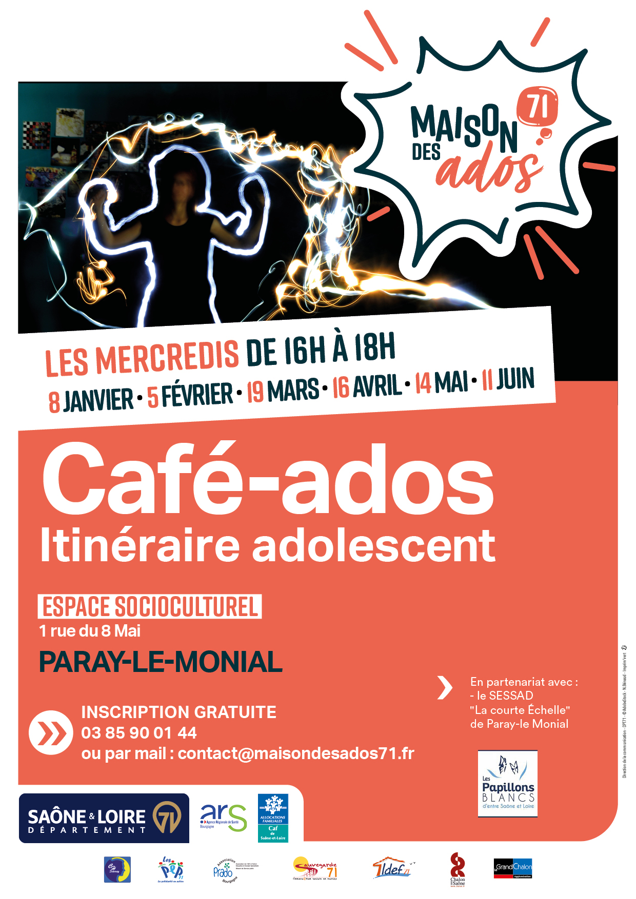café ados paray