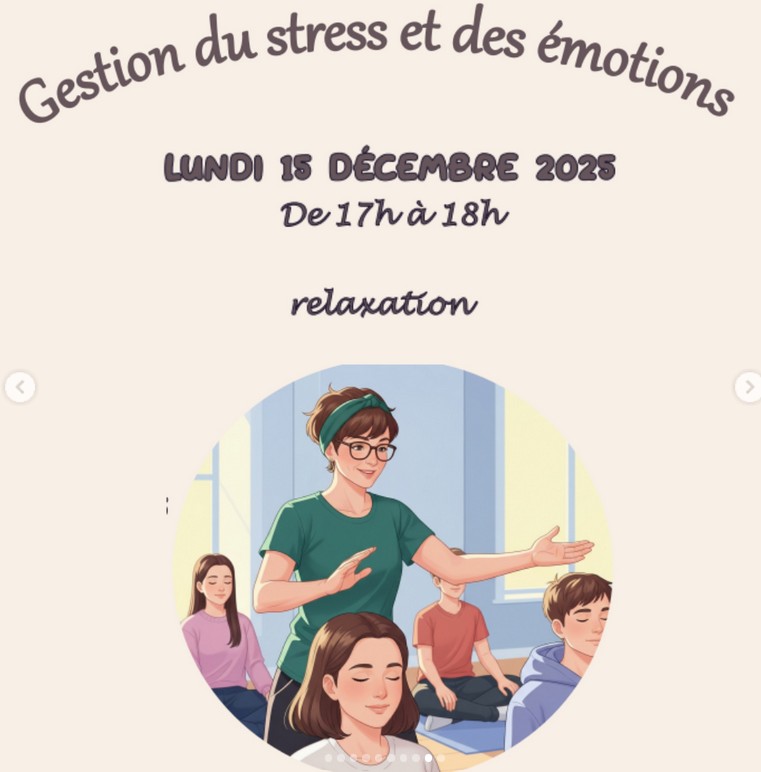 atelier gestion stress ados