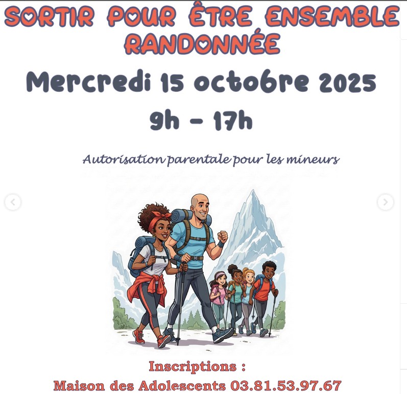 randonnée parents ados