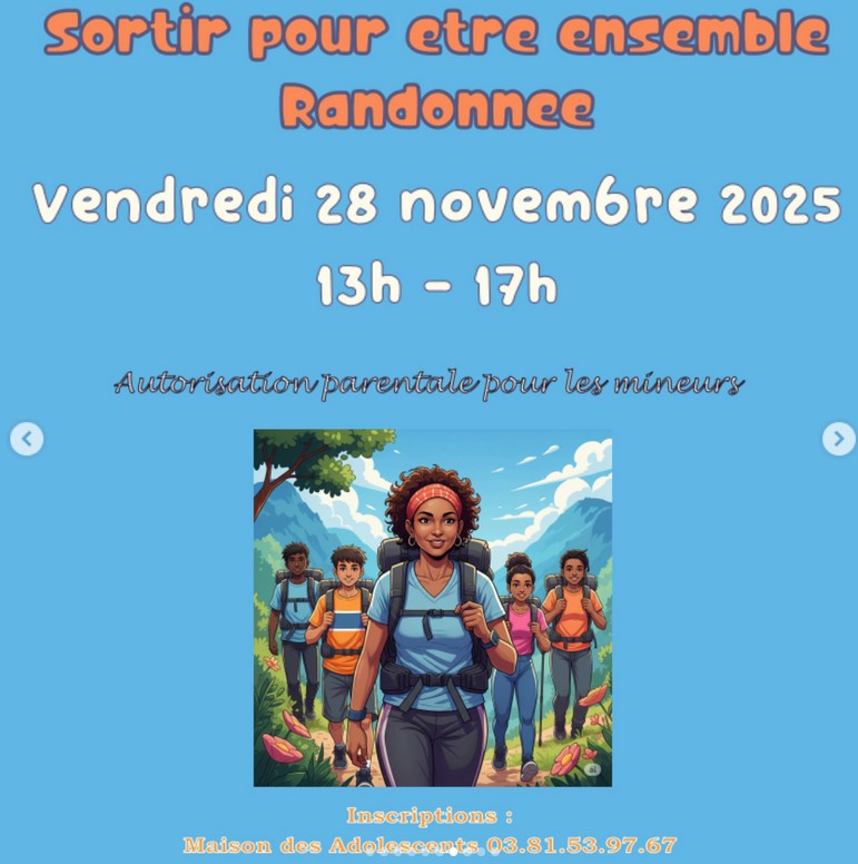 randonnée parents ados