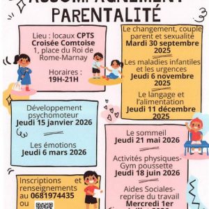 ateliers accompagnement à la parentalité Marnay
