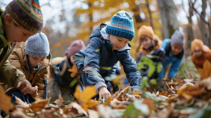 bienfaits de la nature sur les enfants