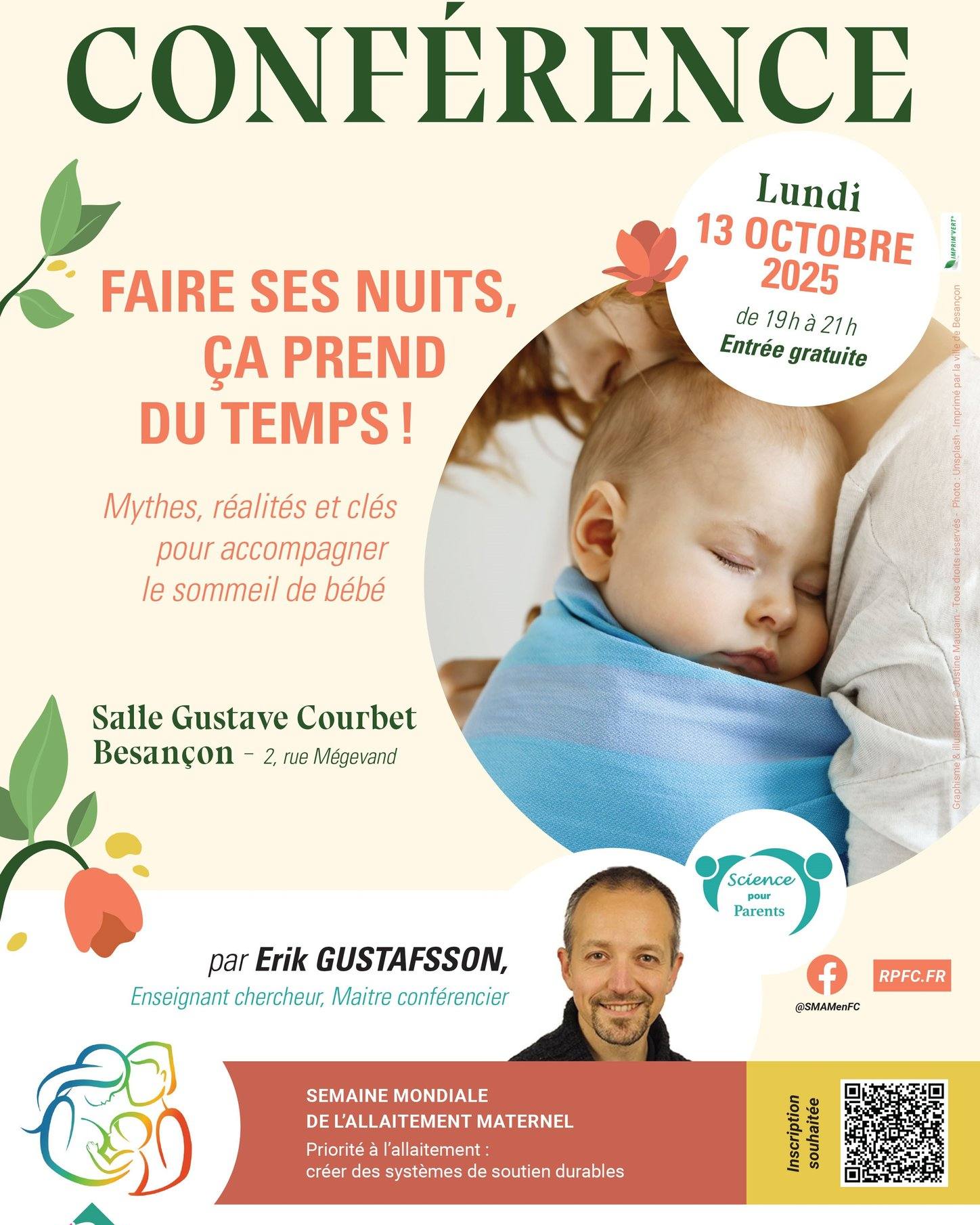 conférence faire ses nuits ça s'apprend