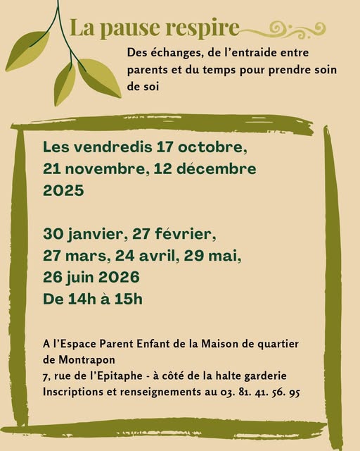 Pause respire à destination des parents