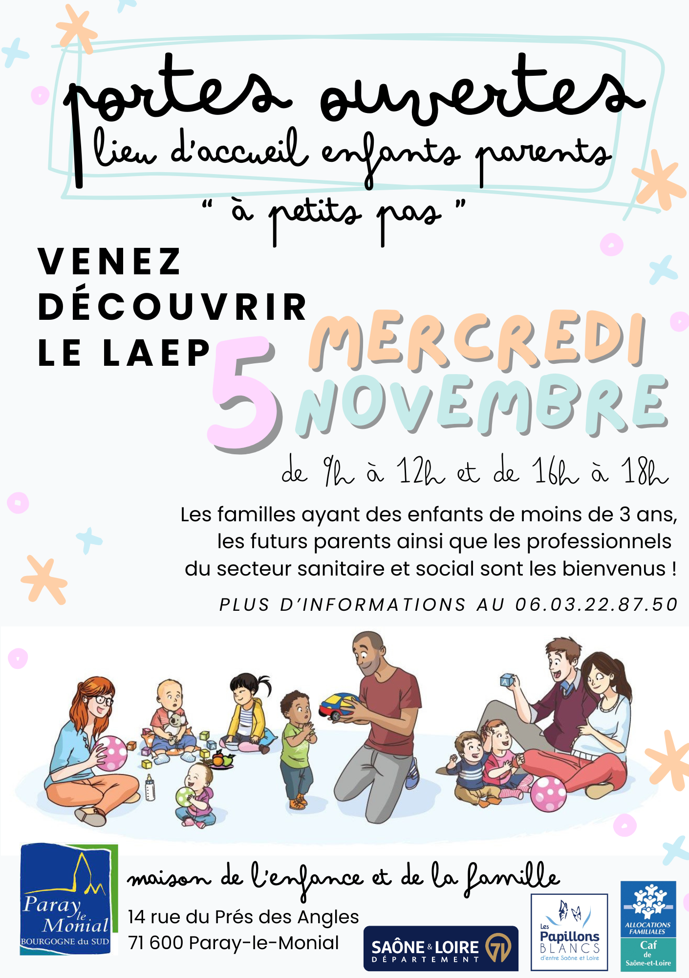 portes ouvertes au LAEP petits pas