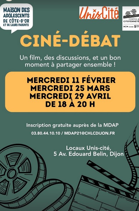 ciné débats ados dijon