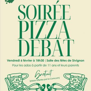 soirée pizza débat parents ados sivignon
