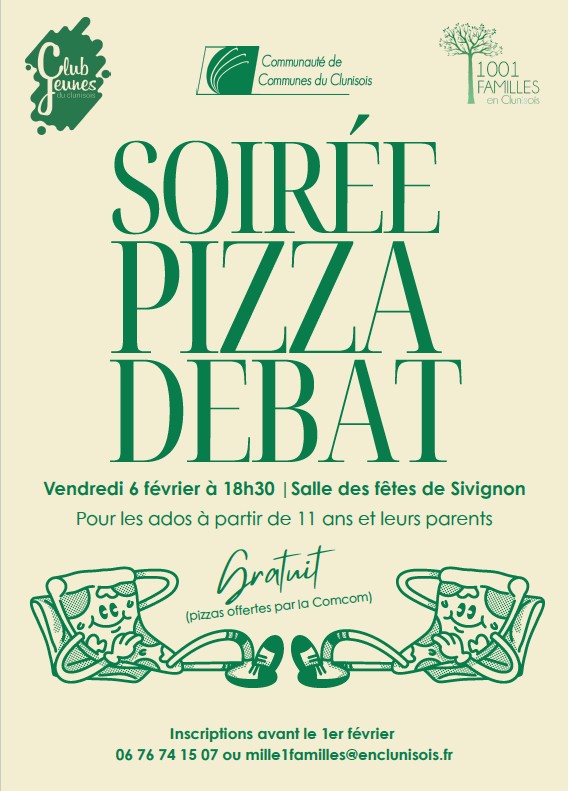 soirée pizza débat parents ados sivignon