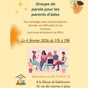 groupe de paroles parents d'ados