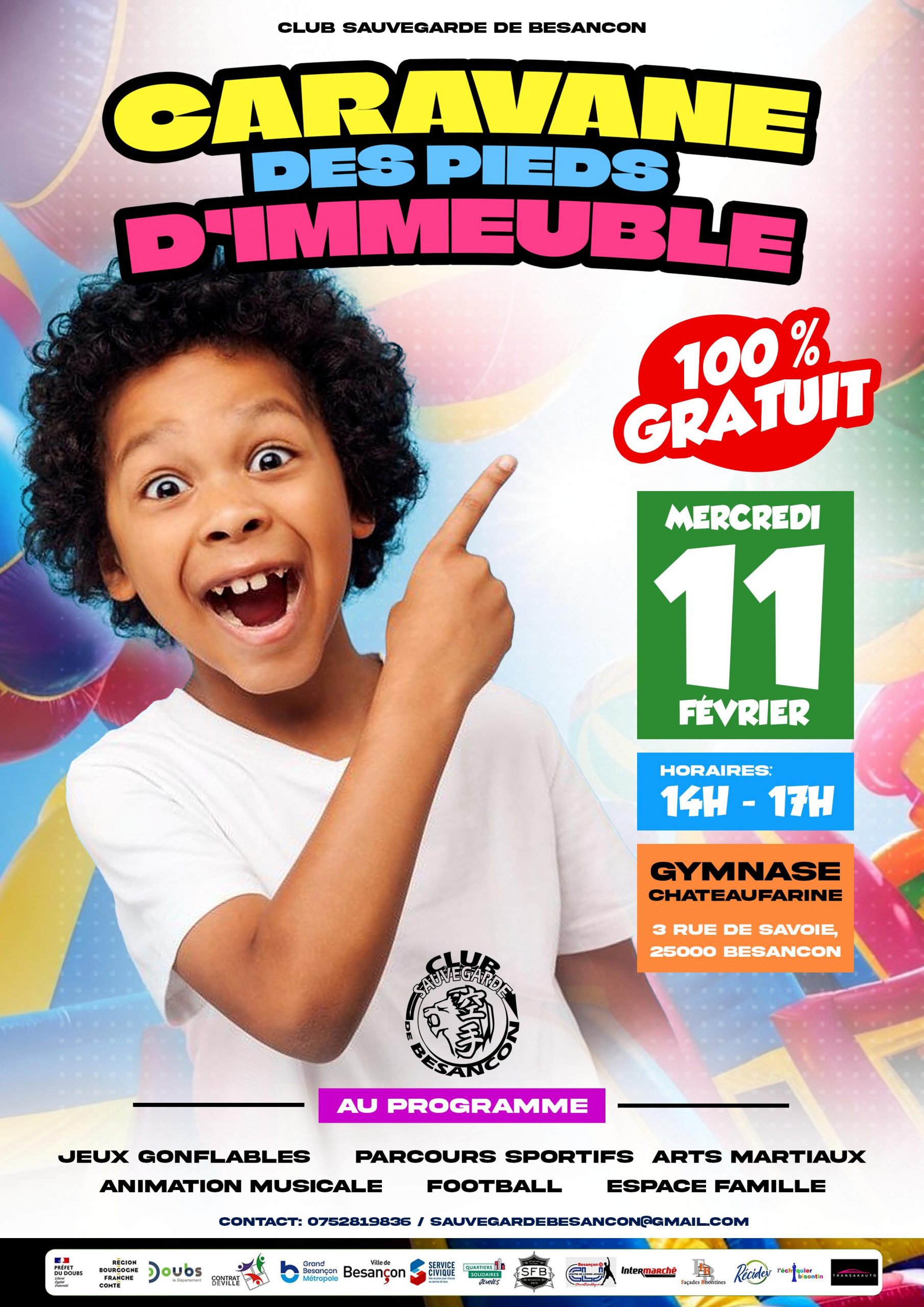 caravane des pieds d'immeubles besançon