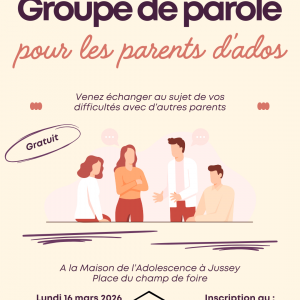 groupe de parole parents ados Jussey