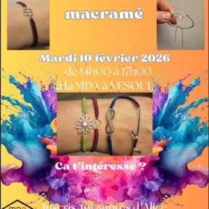 atelier bracelets ados