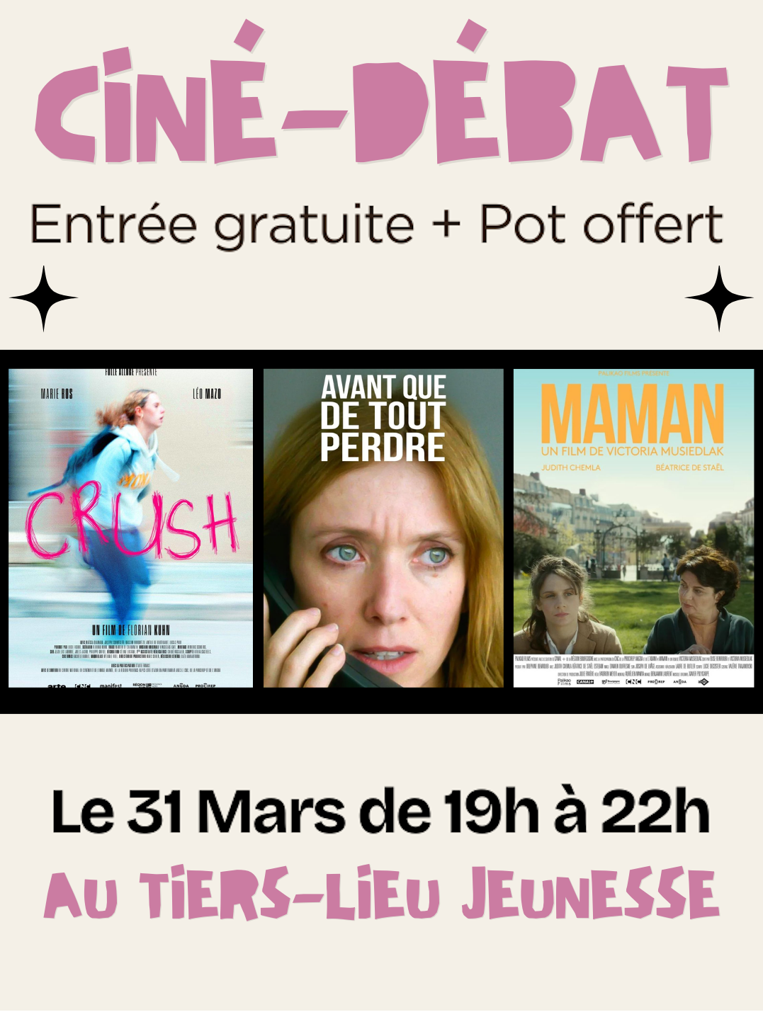 ciné débat violences faites aux femmes