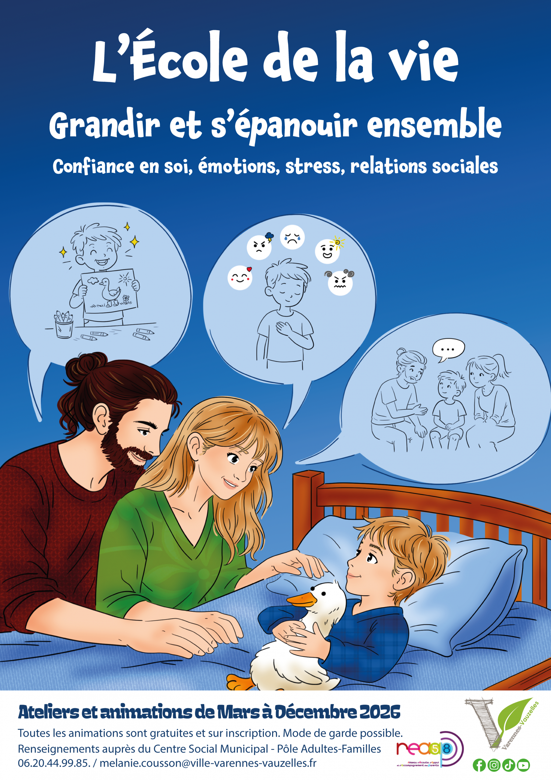 rencontre parents sur la confiance en soi chez les enfants