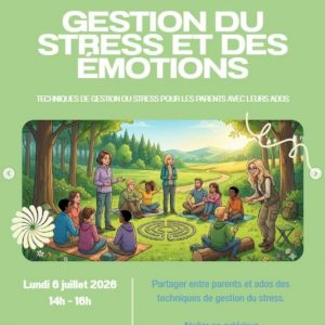 gestion du stress parents ados