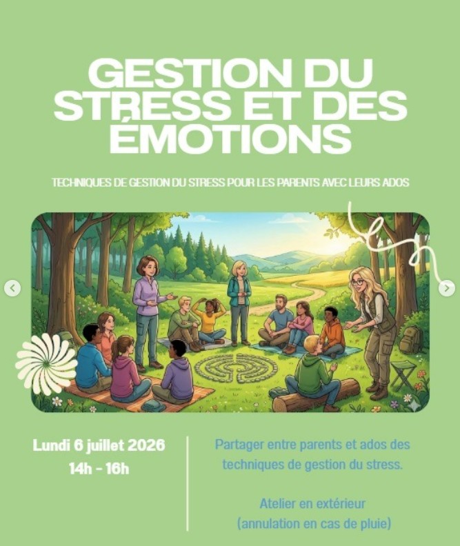 gestion du stress parents ados