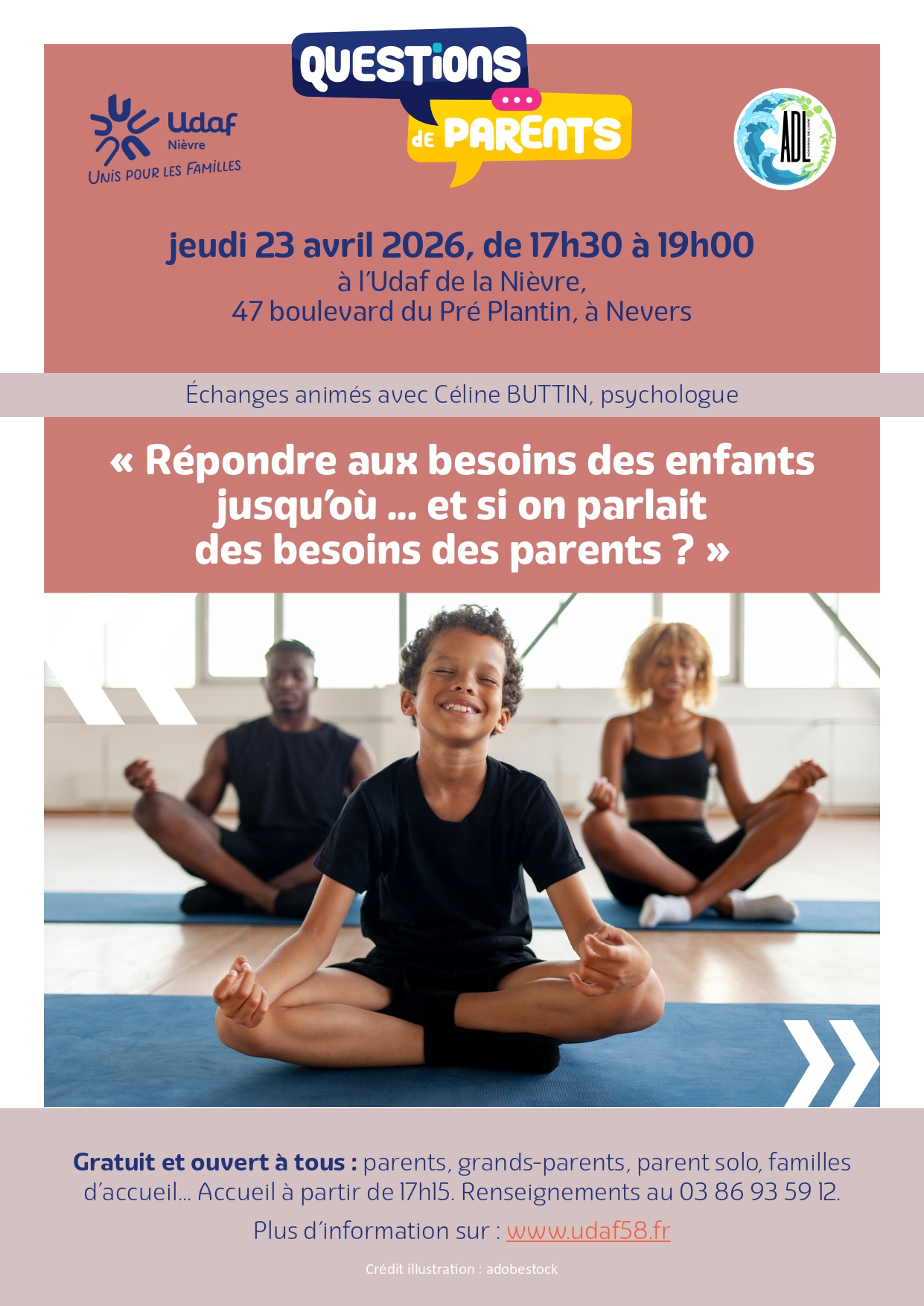 les besoins de l'enfant et des parents