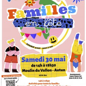 écrans en veille familles en fête Autun