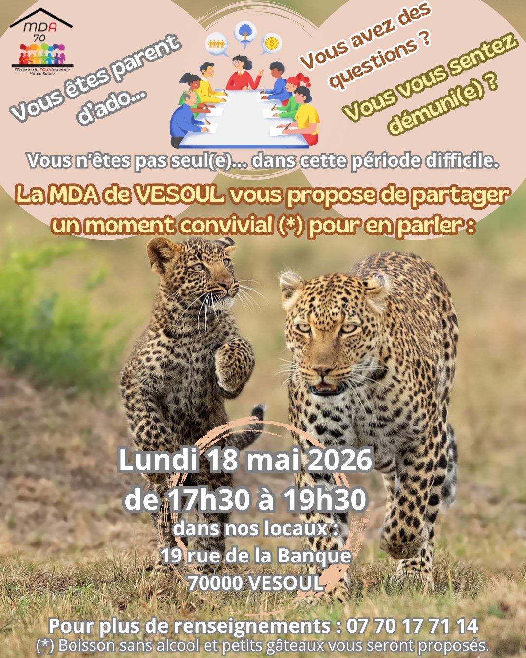 café parents d'ados Vesoul