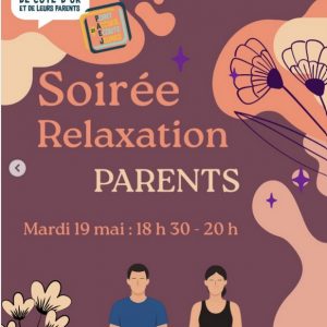 soirée relaxation parents d'ados Dijon
