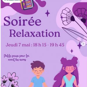 soirée relaxation ados 71