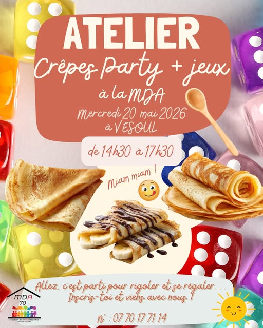 atelier crêpes maison des ados