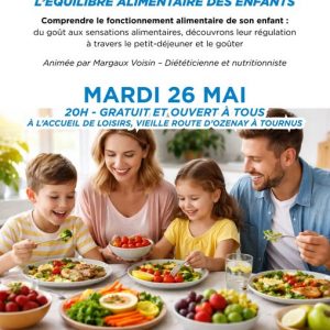 soirée alimentation de l'enfant