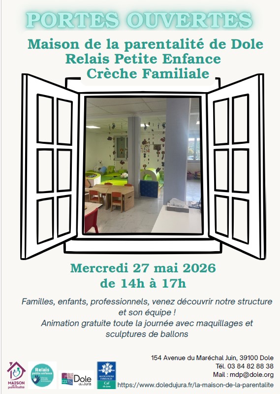 portes ouvertes maison de la parentalité dole