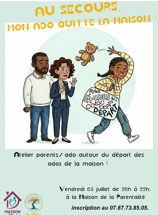 mon ado quitte la maison