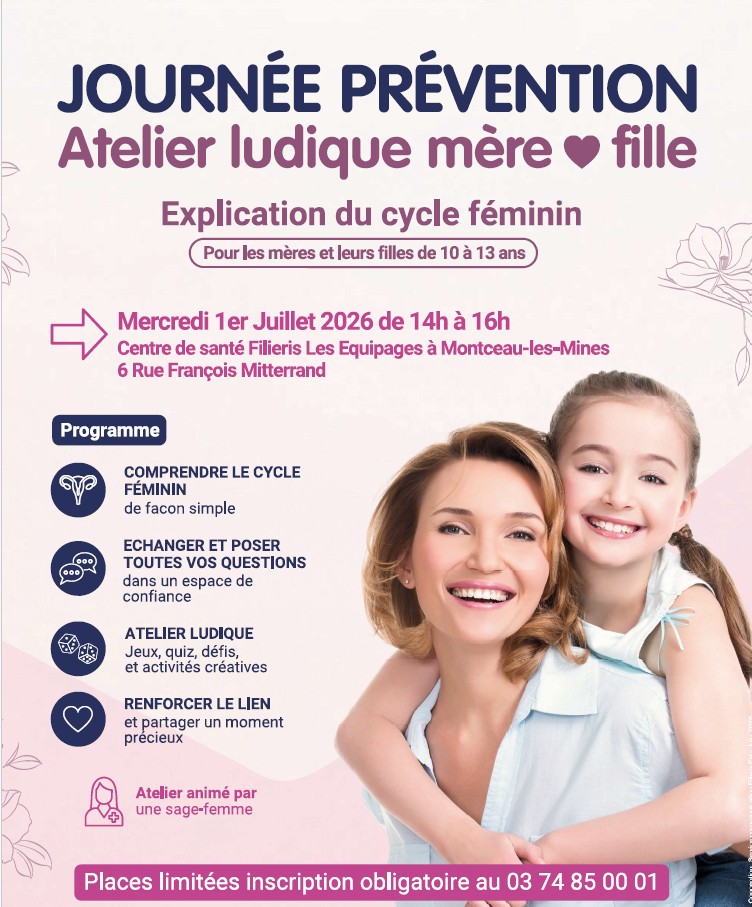 atelier mère fille sur le cycle féminin