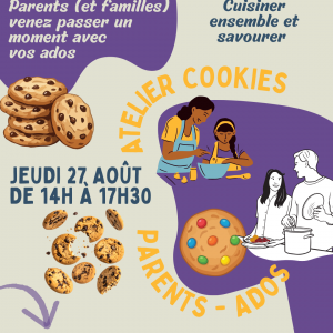 atelier cookies parents ados