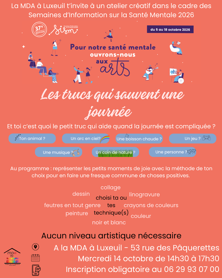 atelier créatif ados