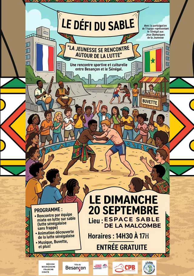 défi du sable Besançon