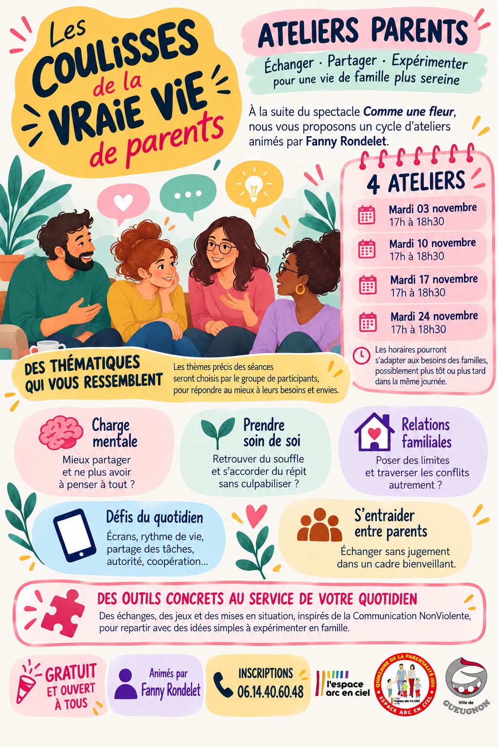 les coulisses de la vraie vie de parents gueugnon