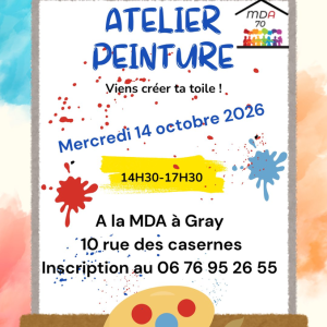 atelier peinture ados