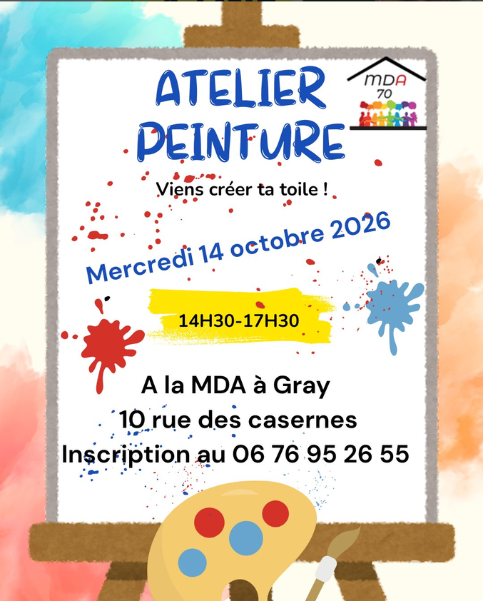 atelier peinture ados