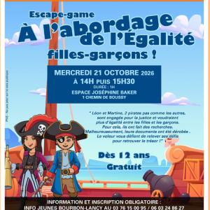 escape game égalité filles garçons